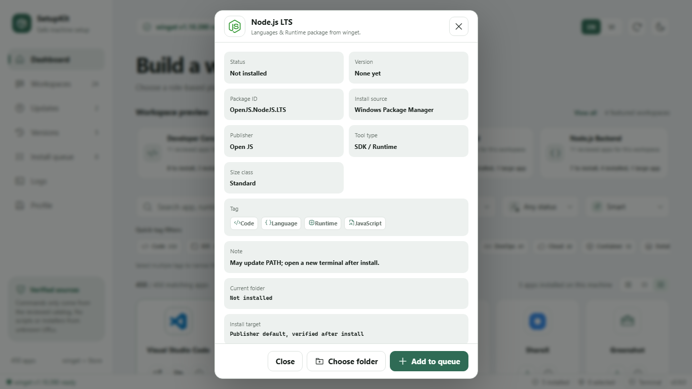 SetupKit icon view